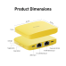 GLiNet Mango 2 GL-MG1300 Dual-band Mini Travel Router GLiNet Mango 2 GL-MG1300 Dual-band Mini Travel Router